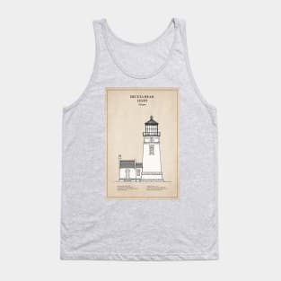 Heceta Head Light Lighthouse - Oregon - SBD Tank Top